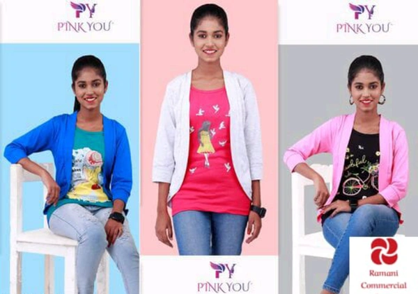 Girls Cotton Tshirts Combo of 3 - 5 to 16 Years, Multicolour